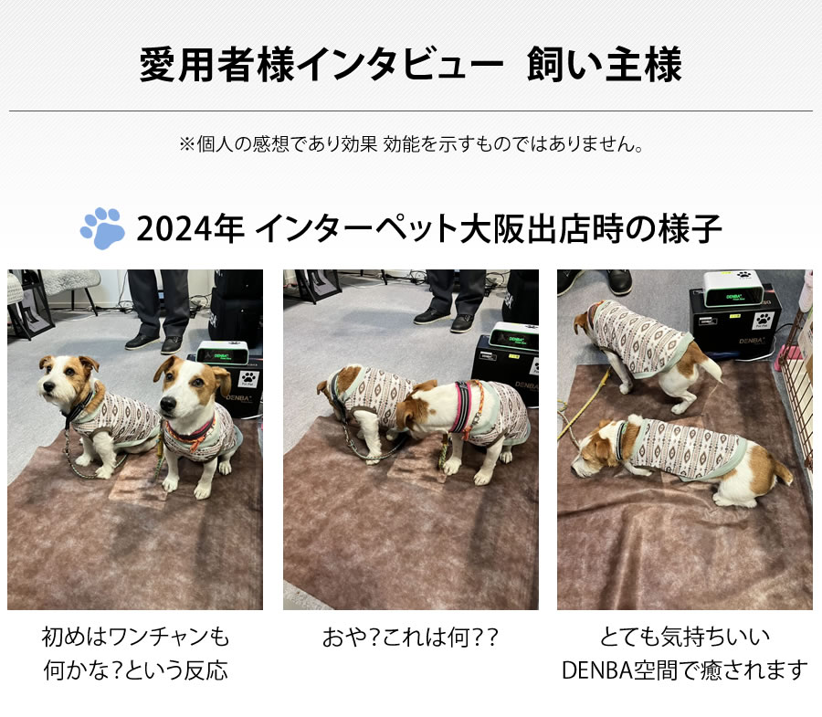 愛用者様インタビュー 飼い主様